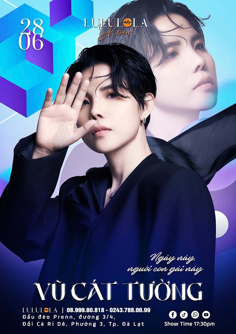 Liveshow VŨ CÁT TƯỜNG - Ngày Này Người Con Gái Này tại Đà Lạt - Ngày 28/06/2025